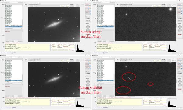 PGmania. applying median filter