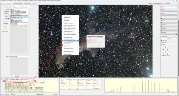 PGmania. Calculating EQ coordinates for star