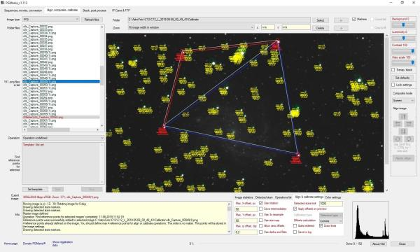PGmania. Automatic finding reference points for selected images