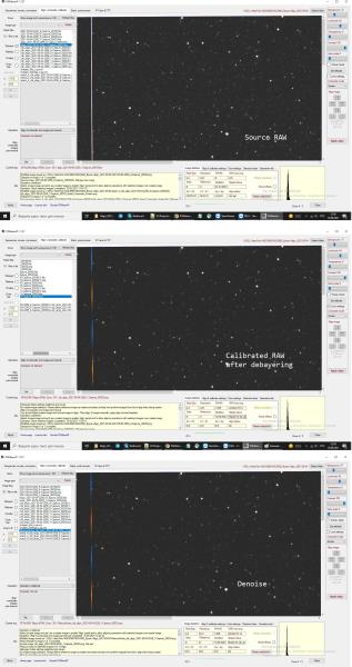 PGmania. Color calibrate and denoise