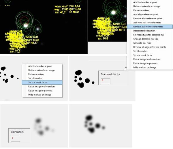 PGMania. Star mask bluring