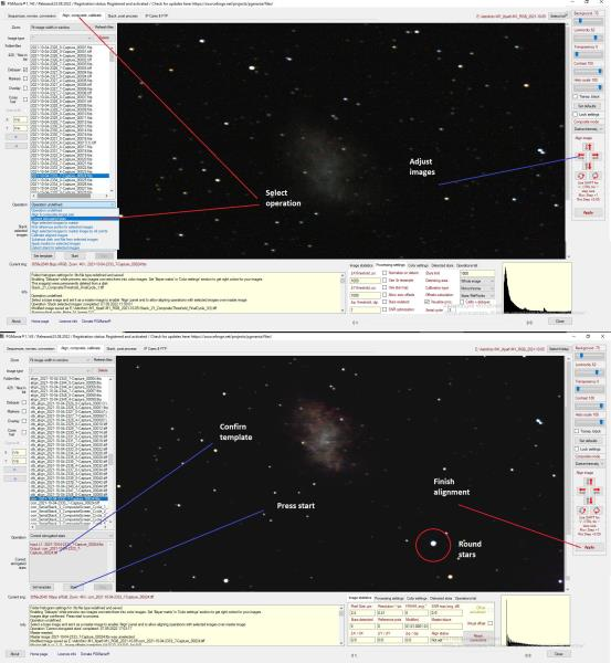 PGmania. Сorrect elongated stars
