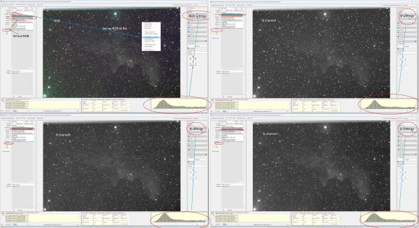 PGmania. Композиция ч/б каналов в цветное RGB изображение